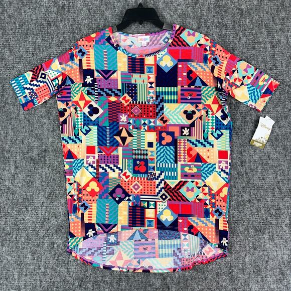 Disney LuLaRoe‎ Shirt Womens Small Tunic Minnie Mouse Lounge Studio Workout Gym - Picture 1 of 10